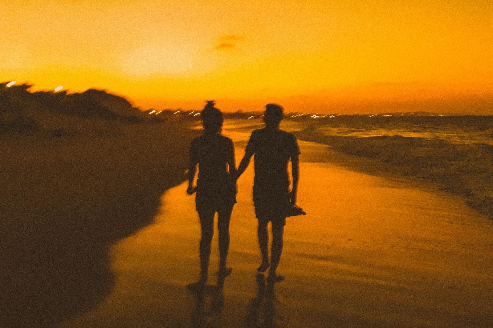 Couple at sunset